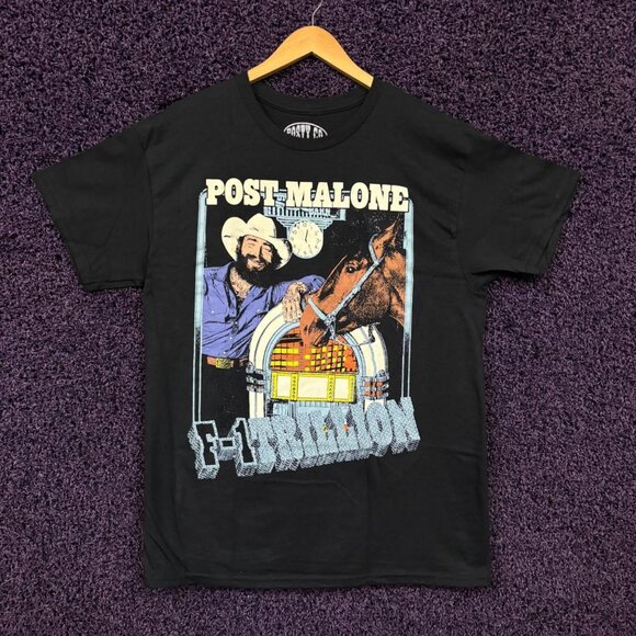 Post Malone F-1 Trillion Cowboy Tshirt size large - Picture 1 of 4